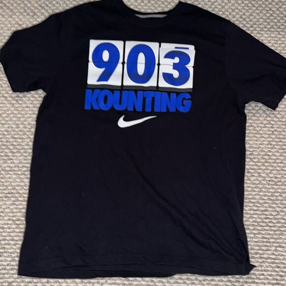 Nike Coach K Duke Blue Devils Basketball 903 Kounting T shirt cameron crazies - Picture 4 of 7